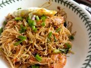 Gambar bihun goreng udang kering