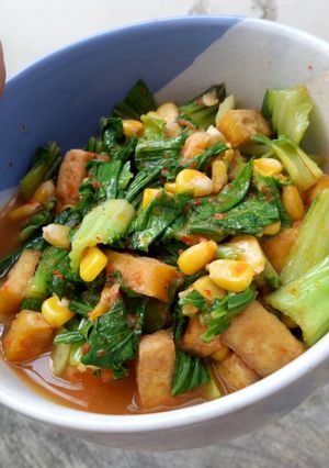 Foto resep Pakcoy tahu