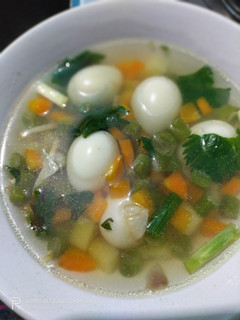 Foto resep Sayur Sop telor puyuh