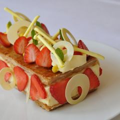 A picture of Millefeuille aux Fraises.