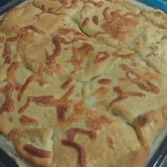 A picture of Elisa's Chicken Pot Pie.