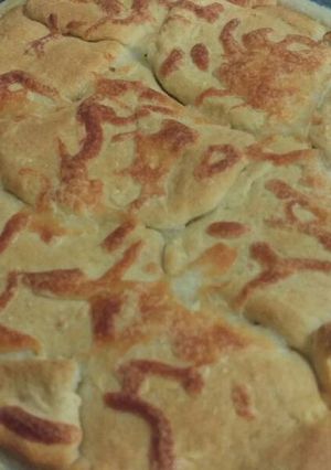 A picture of Elisa's Chicken Pot Pie.