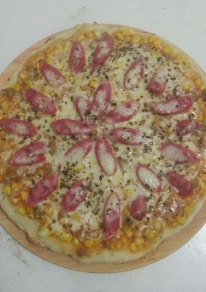 Foto resep Pizza teflon no bantet