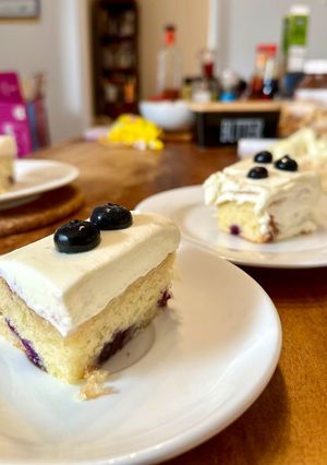 Foto resep Blueberry cake