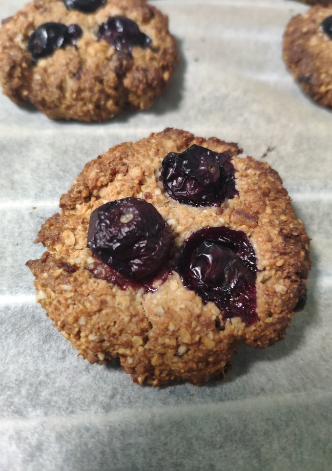 Una foto de Galletas de avena y arándanos 🍪😋