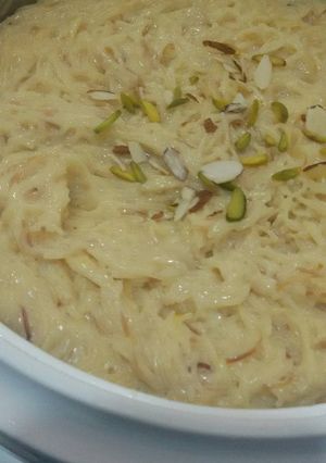 صورة لوصفة شعيرية بالحليب المكثف😍