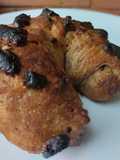 Pan relleno de manjar blanco y cacao🥐🍩🍫