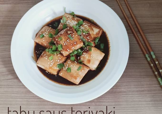 Resep Tahu Saus Teriyaki Oleh Nurul Sania👨‍👩‍👧‍👦 Cookpad