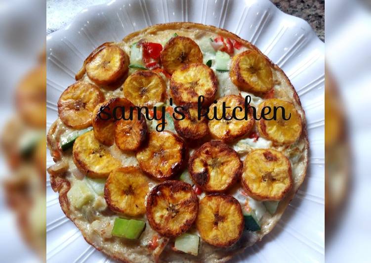Simple Way to Prepare Quick Egg pizza recipe by samy&#39;s kitchen