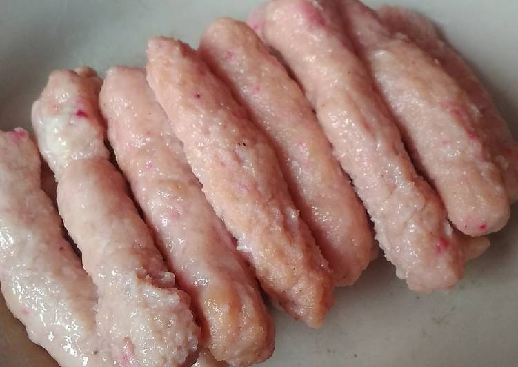 Resep Sosis Ayam Homemade tanpa Selongsong 😂 Anti Gagal