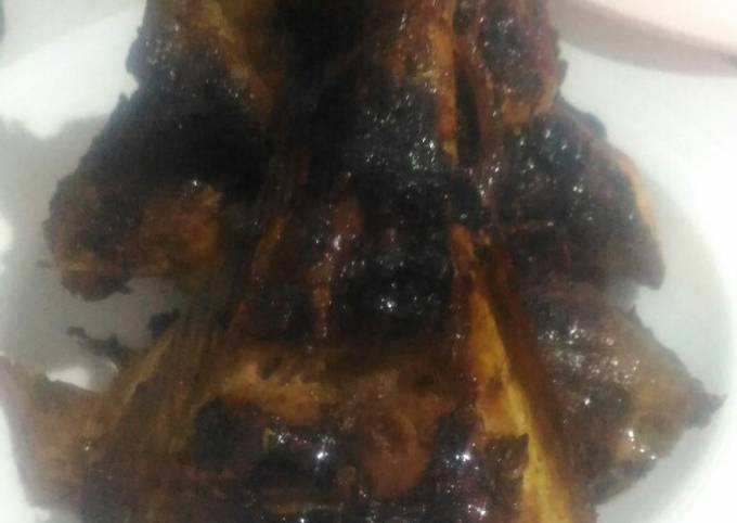 Cara Gampang Membuat Ikan bakar bumbu kecap Anti Gagal