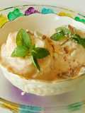 பாதாம் பப்பாளி பழ ஐஸ் கிரீம்(papaya badam icecream recipe in tamil)