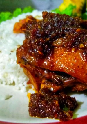 Foto resep Bebek Sambal Hitam