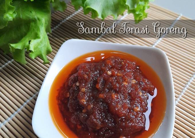 Sambal Terasi Goreng