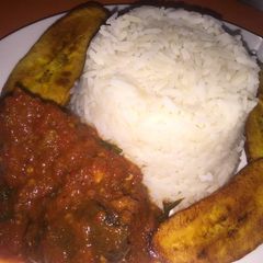 A picture of Goat Meat Stew.