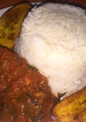 A picture of Goat Meat Stew.