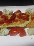 Rebanadas con pechuga de pollo