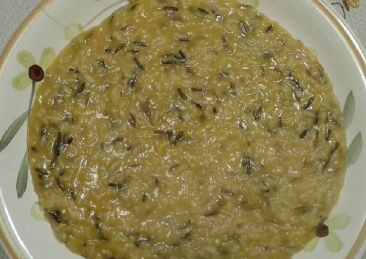 Risotto di zucca e patate