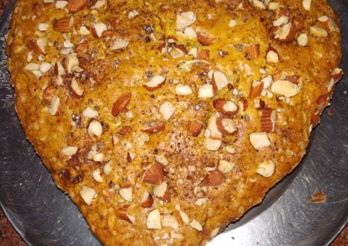 Recipe of Favorite Heart shaped Orange almond cake