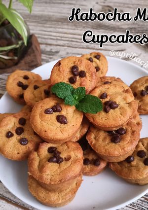 Foto resep Kabocha Mini Cupcakes (Gluten Free & White Sugar Free)