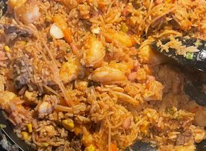 Una foto de Arroz frito
