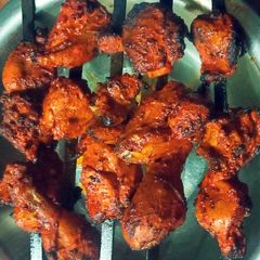 A picture of Tandoori chicken tikka.