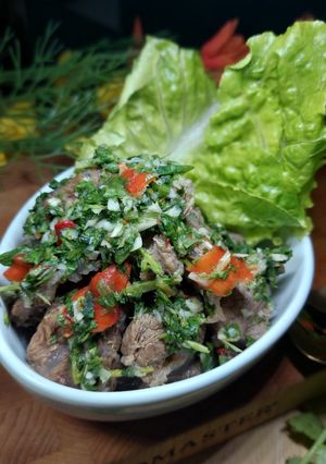 Foto resep THAI Beef Salad / Nuua Wuua Saap (836)