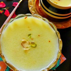 A picture of Kheer (tapioca).
