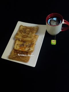 Egg Bread toast II ainihin hoton girkin