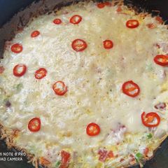 Potato cheese Omelette A picture of Potato cheese Omelette.