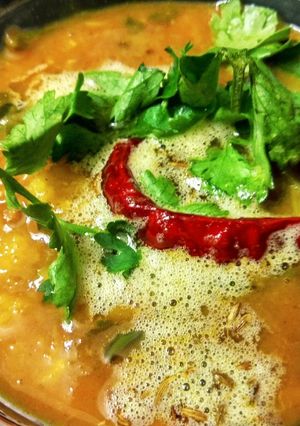 A picture of Tamatar dhaniya wala masoor dal tarka.