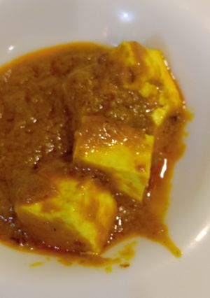 A picture of Masala paneer.