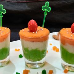 A picture of Layered Pudding.