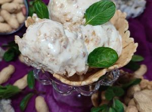 Foto de Gelado de Manteiga de Amendoim