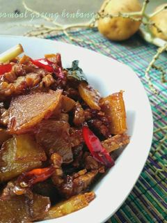Foto resep Sambal goreng kentang dan tempe