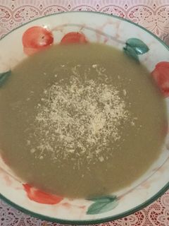 Una foto de Crema de alcachofas