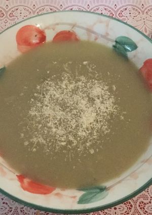 Una foto de Crema de alcachofas