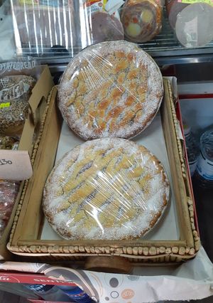 Una foto de Pastafrola de dulce de membrillo
