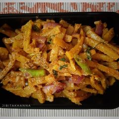 A picture of Healthy Taza Mula ko Achaar/ Fresh Radish Pickle Salad.