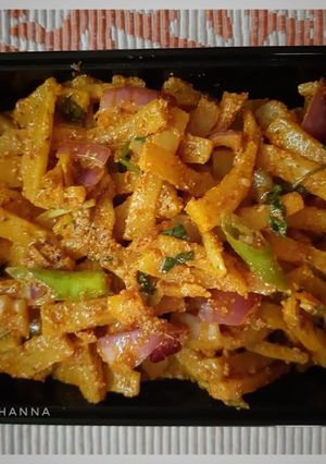 A picture of Healthy Taza Mula ko Achaar/ Fresh Radish Pickle Salad.