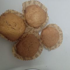 A picture of Coconut Vanilla muffins.