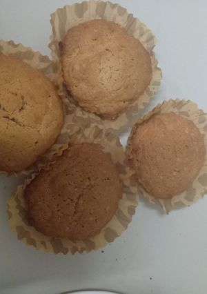 A picture of Coconut Vanilla muffins.
