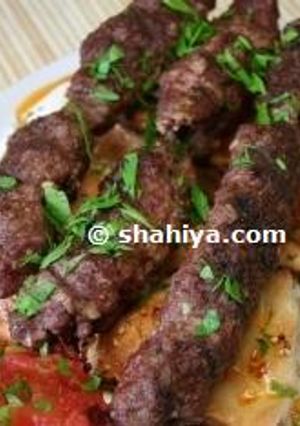 A picture of Very Tasty Iranian Meat Kabab.