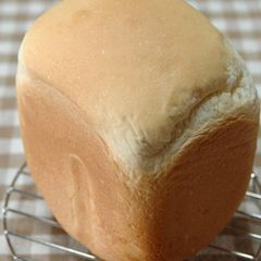 A picture of Quick-Baked Milk Bread Loaf in a Bread Maker.