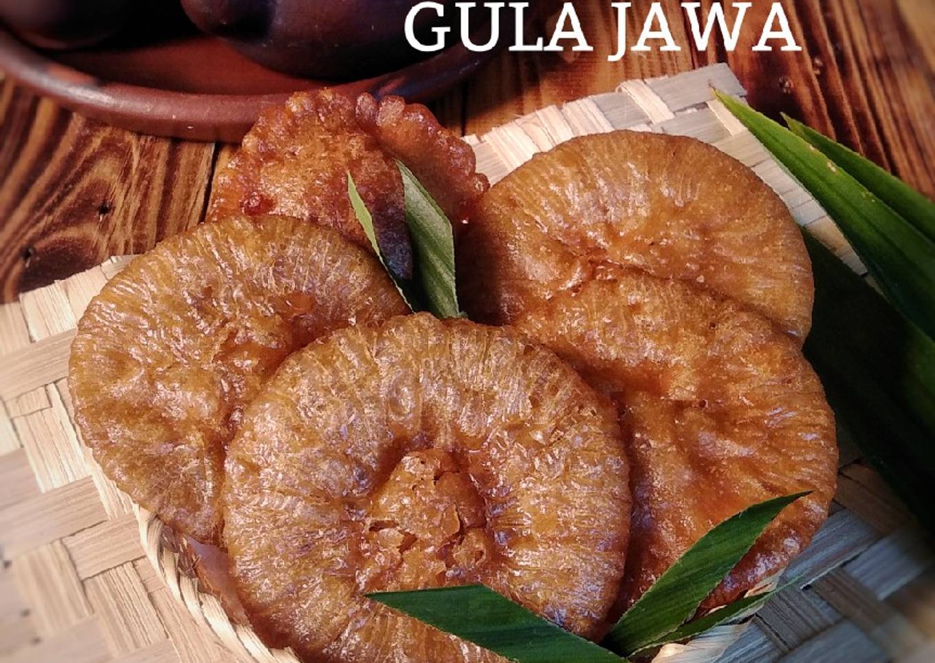 Kue cucur gula jawa