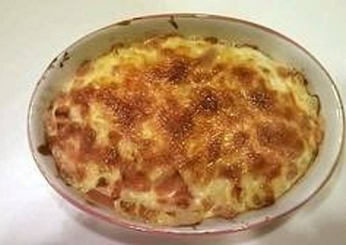 Step-by-Step Guide to Prepare Homemade Tomato Gratin with Lots of Cheese