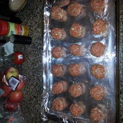 A picture of Kandell's Best meatball mix.