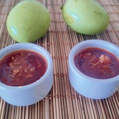 A picture of Instant Raw Mango Pickle (Chunda).