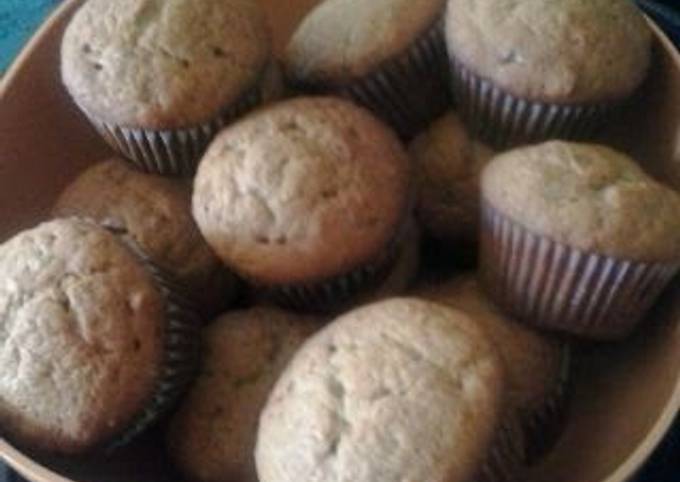 Steps to Prepare Ultimate Easy banana bread cup cakes