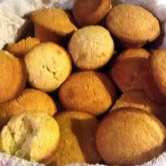 A picture of Sweet Cornbread Muffins.
